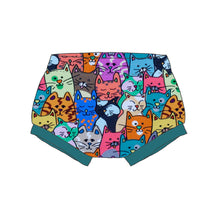 Load image into Gallery viewer, Colourful Cats Organic Bummies
