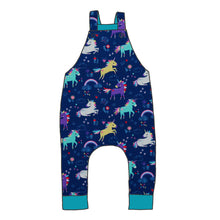 Load image into Gallery viewer, Unicorns Dungarees