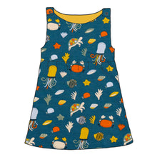 Load image into Gallery viewer, Sea Life Pinafore