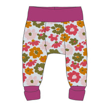 Load image into Gallery viewer, Big Flowers Organic Harem Leggings