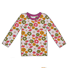 Load image into Gallery viewer, Big Flowers Organic Long Sleeve Top