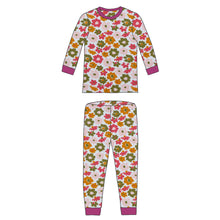 Load image into Gallery viewer, Big Flowers Organic Long Sleeve Pyjamas