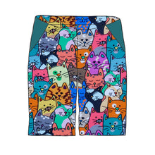 Load image into Gallery viewer, Colourful Cats Organic Relaxed Fit Shorts
