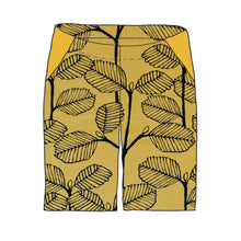 Load image into Gallery viewer, Leaves Ochre Organic Relaxed Fit Shorts