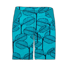 Load image into Gallery viewer, Leaves Petrol Organic Relaxed Fit Shorts
