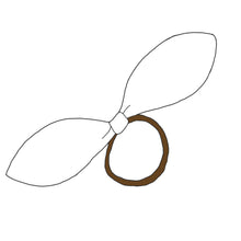 Load image into Gallery viewer, Hair Tie Bow - Single