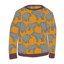 Load image into Gallery viewer, Bears Ochre Organic Relaxed Fit Jumper
