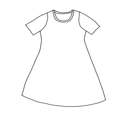 Organic Short Sleeve Dress