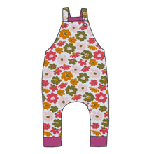 Load image into Gallery viewer, Big Flowers Organic Dungarees
