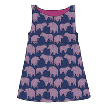 Load image into Gallery viewer, Bears Blueberry Organic Pinafore
