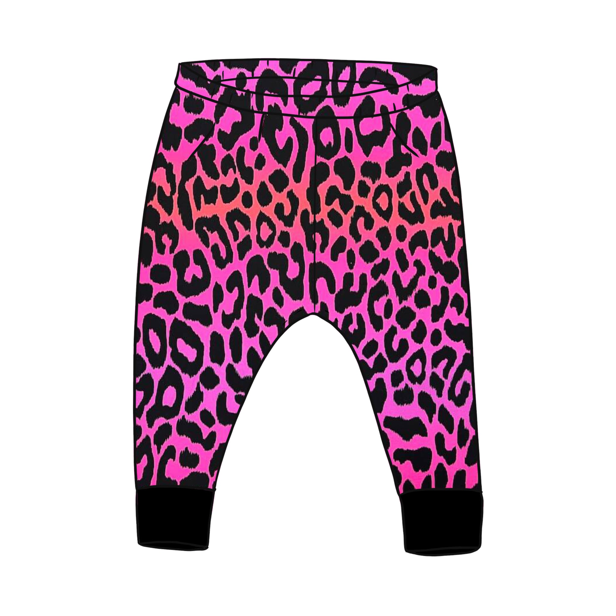 Pink Leopard Leggings Zoe Zach