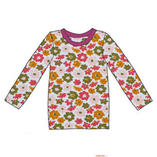 Load image into Gallery viewer, Big Flowers Organic Long Sleeve Top
