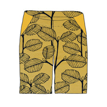 Load image into Gallery viewer, Leaves Ochre Organic Relaxed Fit Shorts
