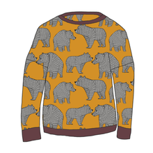Load image into Gallery viewer, Bears Ochre Organic Relaxed Fit Jumper
